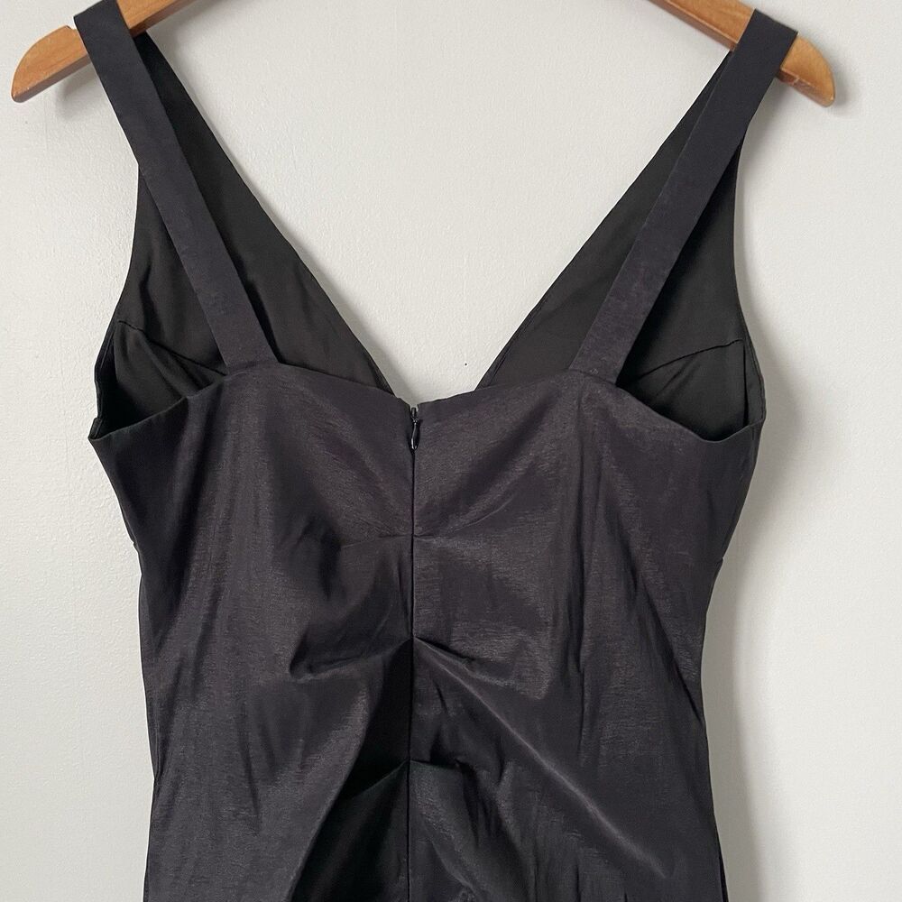 Vintage Profile y2k 2000's Formal Dress Sleeveless Ruched Form Fitting Women's 9 - Picture 7 of 9